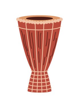 bata drum illüstrasyonu izole tasarımı