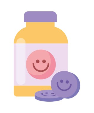 Depresyon karşıtı gündüz farkındalığı illüstrasyonu