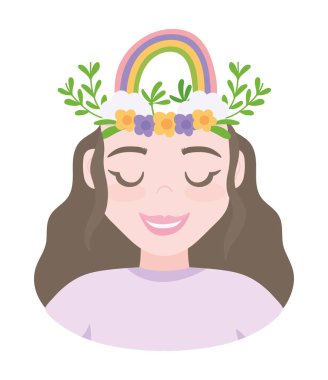 Depresyon karşıtı kutlama illüstrasyonu