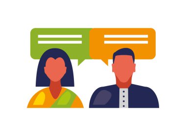 Hindistan seçimleri özgürlük illüstrasyon vektörü