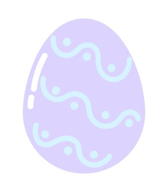 Paskalya yumurtası süsleme vektörü