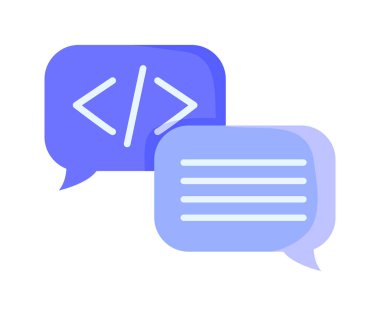 Sohbet robotu kodlama teknolojisi çizim tasarımı