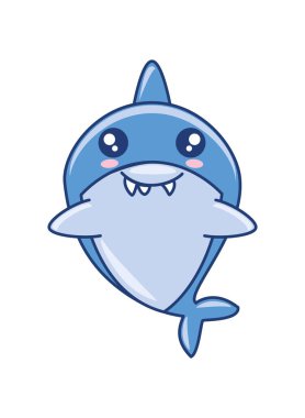 Köpekbalığı tehlikeli hayvan tasarımı