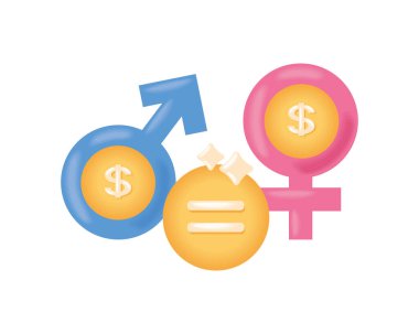 Münferit kadın ve erkek arasındaki eşitlik ücreti