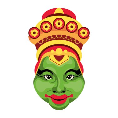 Kathakali izole edilmiş mutlu bir festivalle karşı karşıya