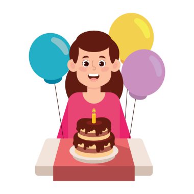 Yalnız bir kadın doğum günü mumu üflüyor