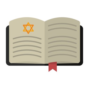 Kutsal kitabı aç, izole edilmiş.