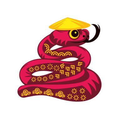 Çin yeni yılı izole yılan