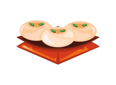 Peda murtis paramatma geleneksel yemek izole