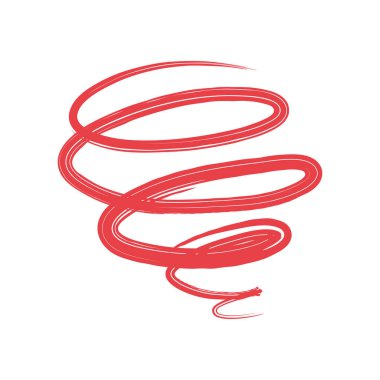 Fırça darbeleri izole edilmiş hortum