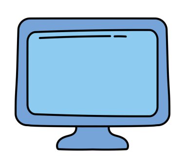 bilgisayar eğitimi karalama simgesi izole edildi