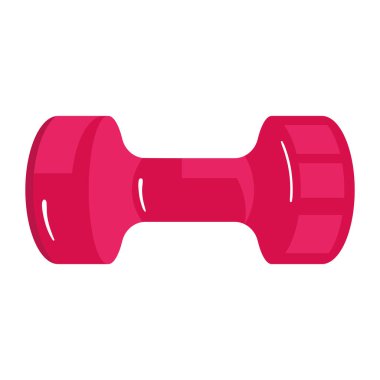 ağırlık eğitimi dambıl izole edilmiş simgesi