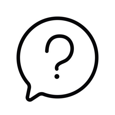 soru işareti kişi çizgisi biçimi