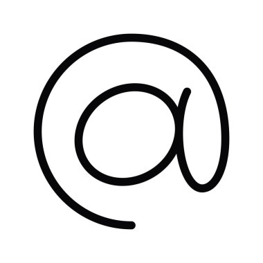 Web kişi simgesi satır biçimi