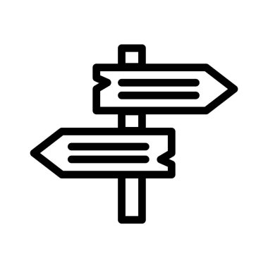 Kılavuz ileti konum simgesi çizgisi biçimi