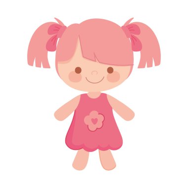 Oyuncak oyuncak ikonu izole edildi