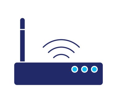 router internet uygulama simgesi izole edildi