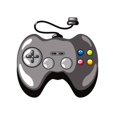Video oyunu kontrol aygıtı izole edilmiş simge
