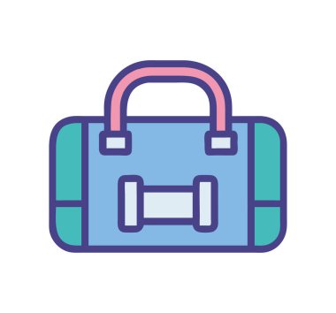 Spor ve spor malzemeleri için geniş spor çantaları.