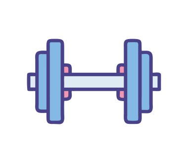 Spor salonu için ayarlanabilir halterler.