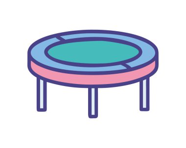 Jimnastik ve antrenman için güçlü fitness trambolini