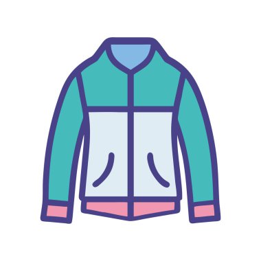 Atletizm ve spor için hafif spor ceket.