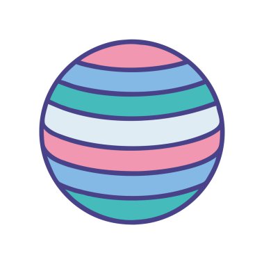 Denge eğitimi ve spor için şişirilebilir egzersiz topu