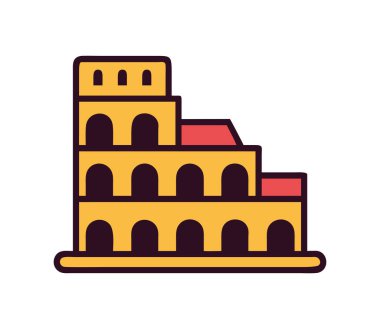 İtalyan Kolezyumu Roma tarihinin bir sembolü