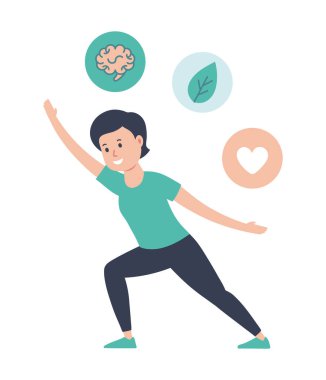 Akıl ve vücut yogası sağlık dengesi