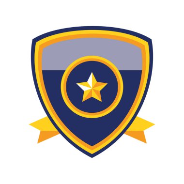 Polis Logosu Kalkan Güvenliği Güvenlik Rozeti Polis Teşkilatı Onur Sembolü