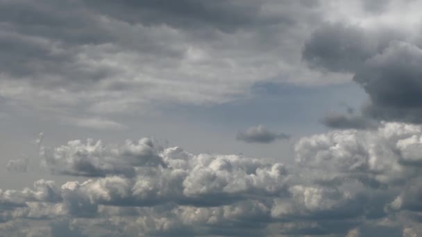 전에는 색조의 아름다운 구름낀 하늘이었다 비디오 — 비디오