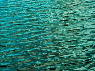 Duvar Kağıdı, Sosyal Medya, Pazarlama ve Dijital Tanıtımlar İçin Çarpıcı Dalgalanma Özgeçmişi ile Canlı Turkuaz Su Yüzeyi