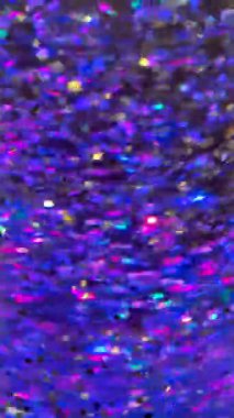 Radiant Purple ve Blue Ilitter Soyut Arkaplan - Duvar kağıtları, Sosyal Medya, Pazarlama ve Çarpıcı Dijital Tanıtımlar için Yüksek Çözünürlüklü Görüntü İdeal. Slow Motion Video 4K