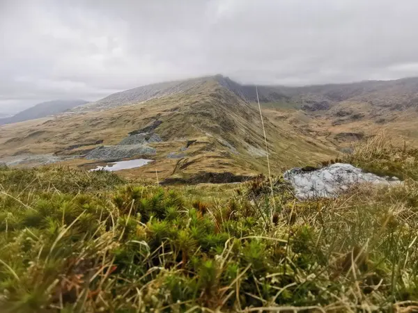 Galler 'in manzarası. Tepeler. Yüksek kalite fotoğraf