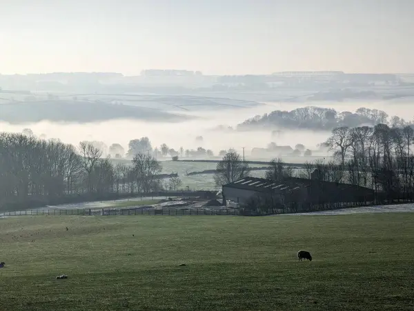 Galler 'in manzarası. Tepeler. Yüksek kalite fotoğraf