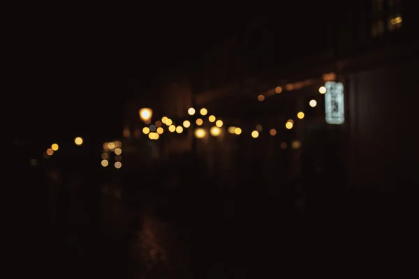 Багато Лампочок Дроті Освітлення Кафе Абстрактне Зображення — стокове фото