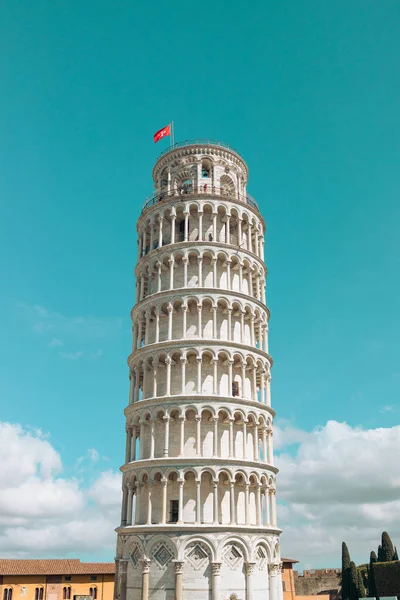 Pisa Itália Março 2023 Paisagem Pitoresca Com Igreja Famosa Torre — Fotografia de Stock