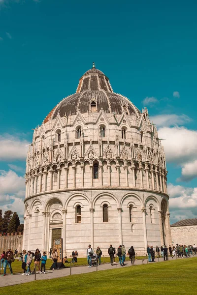 Pisa Talya Mart 2023 Pisa Katedral Kompleksi Piazza Del Duomo — Stok fotoğraf