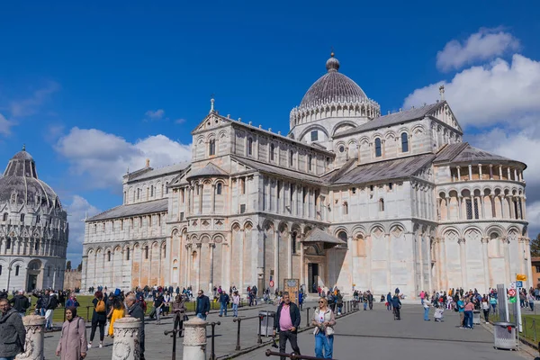 Πίζα Ιταλία Μαρτίου 2023 Καθεδρικός Ναός Της Αγίας Μαρίας Assunta — Φωτογραφία Αρχείου