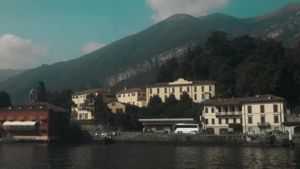 Paesaggio Del Lago Como Villa Del Balbianello Casa Padronale Questa — Video Stock