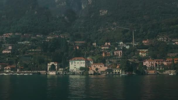 Paesaggio Del Lago Como Villa Del Balbianello Casa Padronale Questa — Video Stock
