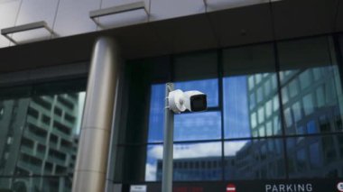 Modern CCTV Kamera Dönüyor. Güvenlik işlerinde kullanılabilir. Canlandırma ve Seçici odak noktası lens.