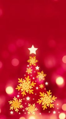 2025 mutlu noeller ve mutlu yeni yıl afişleri Noel ağacında dekoru karla kaplı afişler afiş, tatil ilanı, şık broşür, tebrik kartı. 4k