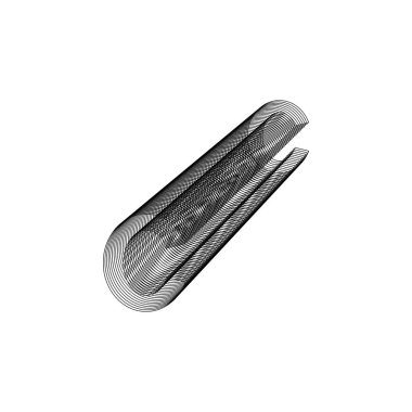 Alfabe yazı tipi harfleri ve numaralar modern soyut tasarım ve çizgi vektör illüstrasyonu