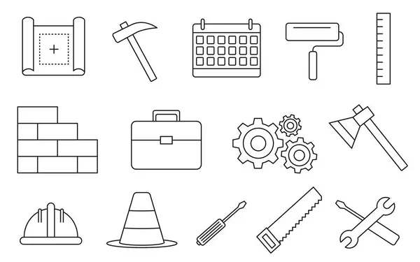 Set of isolated drawing tools Royalty Free Vector Image