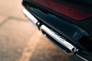 Kyiv, Ukrayna - 15.11.2022: Mercedes-Benz S63 Coupe AMG 