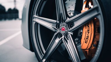 Kyiv, Ukrayna - 15.11.2022: Mercedes-Benz S63 Coupe AMG 