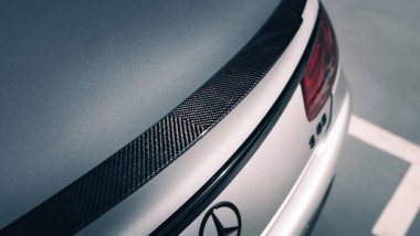 Kyiv, Ukrayna - 15.11.2022: Mercedes-Benz S63 Coupe AMG 