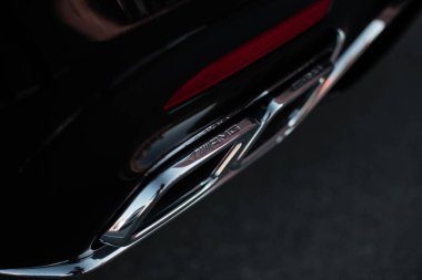 Kyiv, Ukrayna - 15.11.2022: Mercedes-Benz S63 AMG 