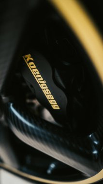 Kyiv, Ukrayna - 15.11.2022: koenigsegg agera prototipi